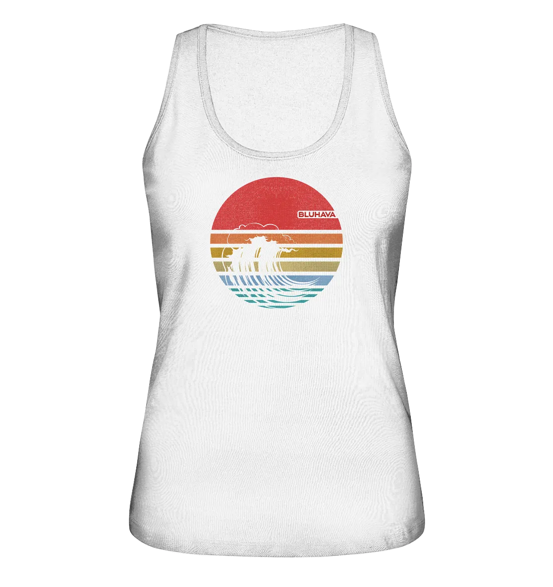 "Vintage Wave" - Damen Premium Organic Tank-Top