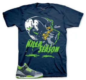 Retro 3 Hugo Killa Season Shirt