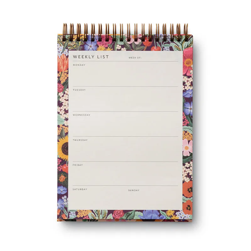 RIFLE PAPER CO. | Blossom Desktop Weekly Planner