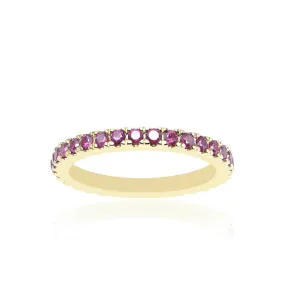 Ruby Eternity Ring