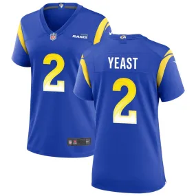 Russ Yeast Nike Los Angeles Rams Women's Game Jersey - Royal