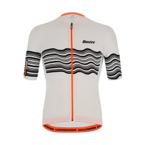 Santini Tono Profilo Jersey - White