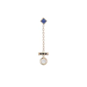 Sapphire Evolution Earring (Single)