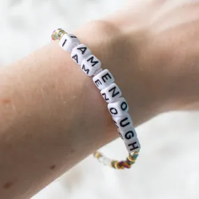 Stitch "I Am Enough" Bracelet