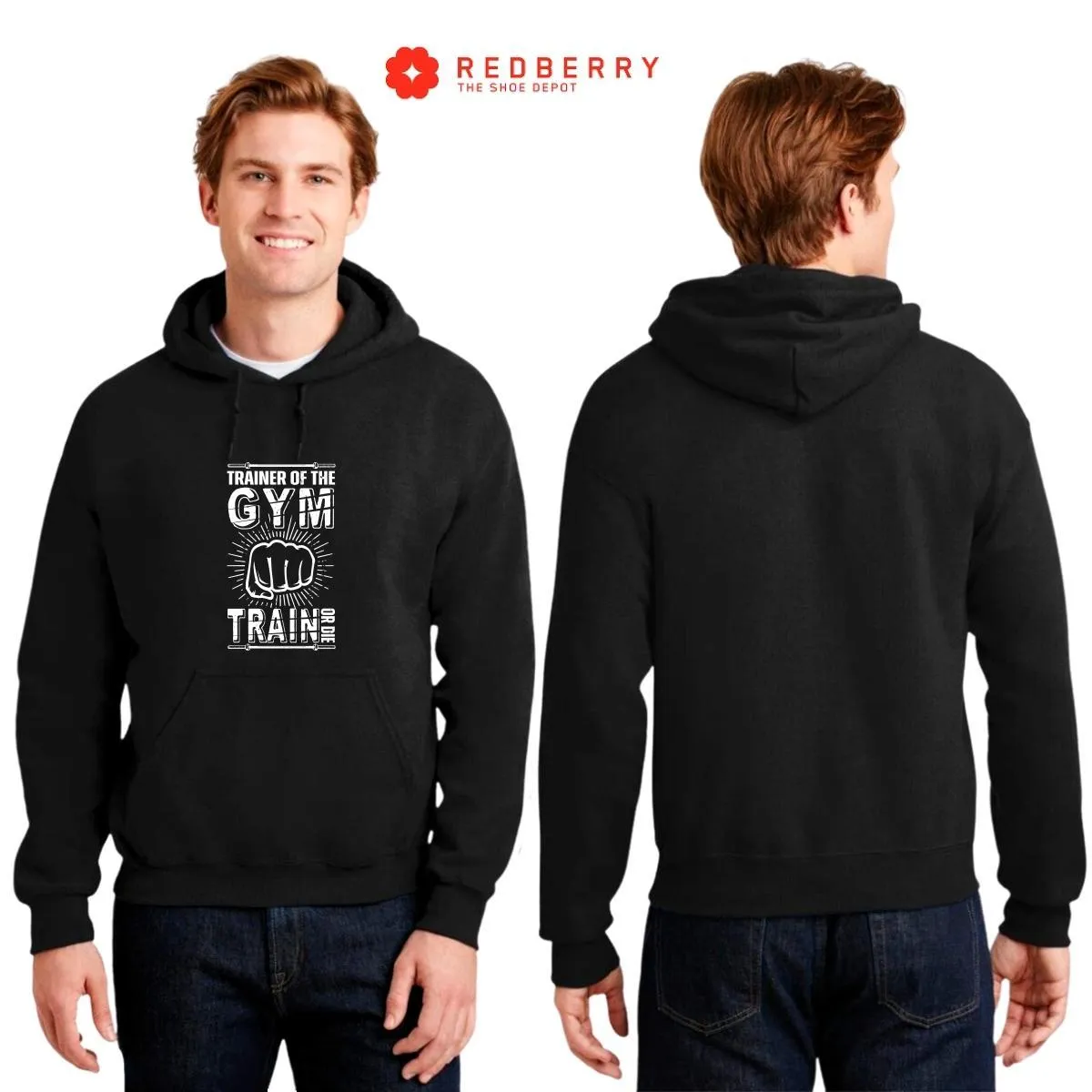 Sudadera Hombre  Hoodie Gym Ejercicio Fitness 008