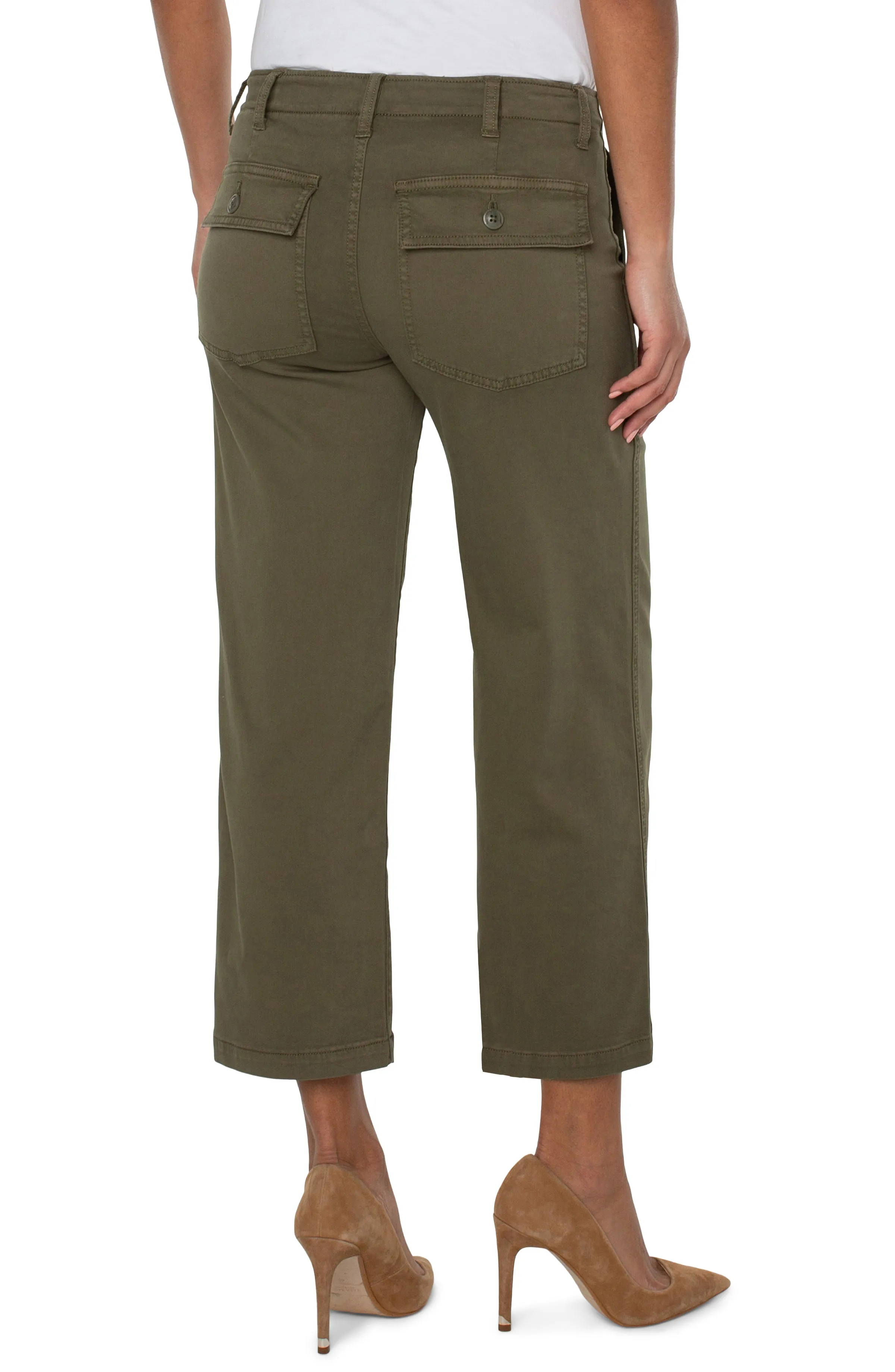 The Catalina Wide Leg Cargo Pant