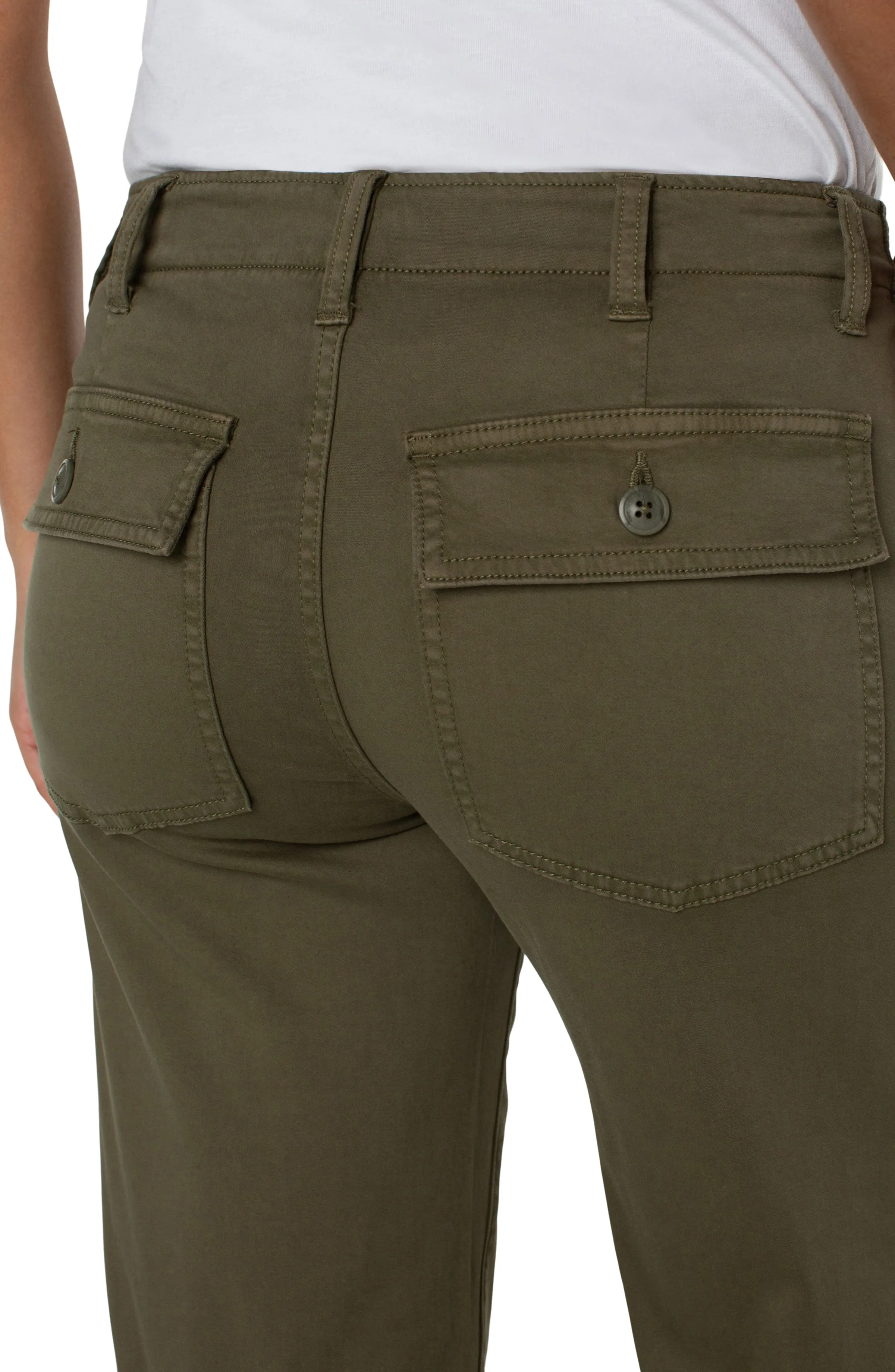 The Catalina Wide Leg Cargo Pant