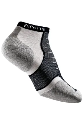 Thorlos Experia White/Black/Grey <BR>XCCU00