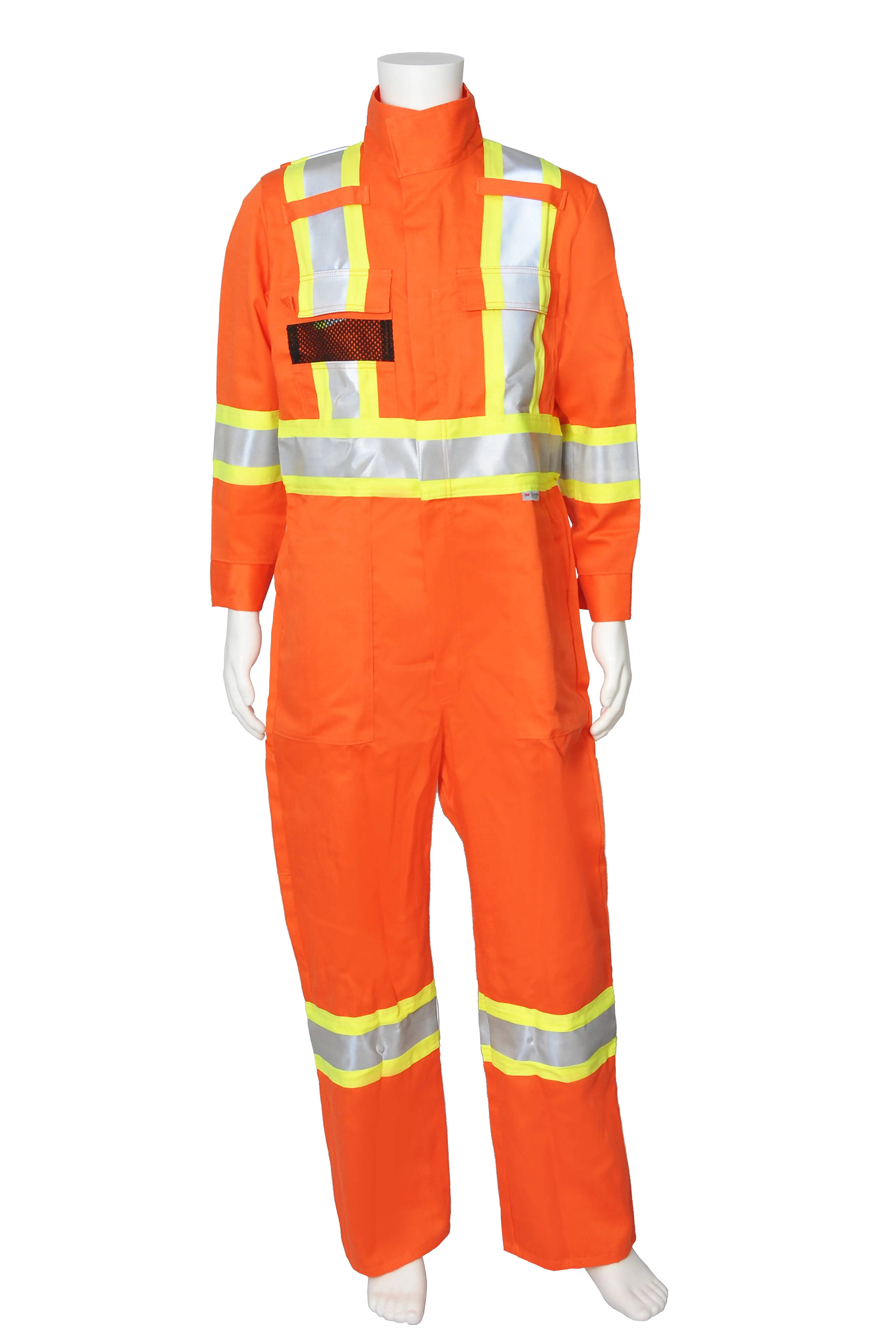 Viking Firewall FR CSA Striped High Visibility FR Coveralls