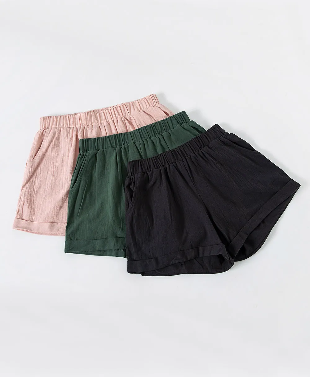 Woven Casual Shorts