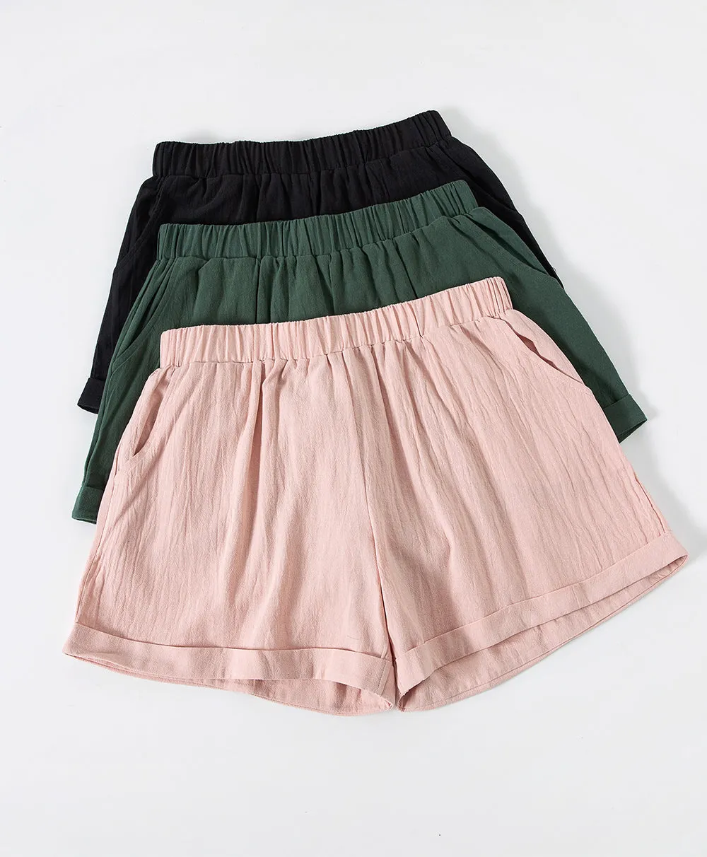 Woven Casual Shorts